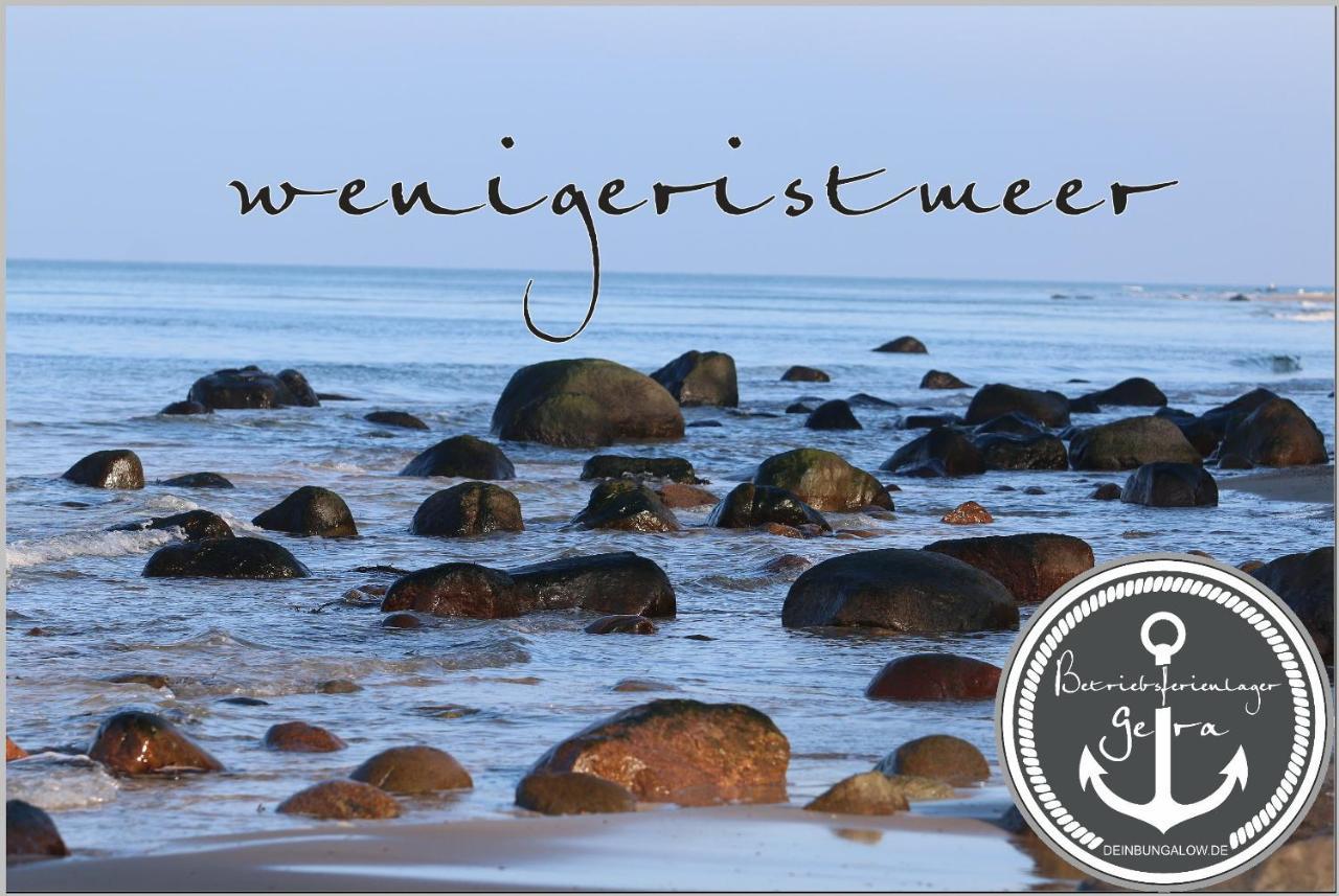 Ddr Wohnwagen Qek Direkt Am Strand Dranske Buitenkant foto